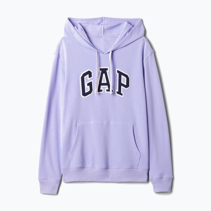 Дамска блуза с качулка GAP Heritage French Logo fresh lavender 4