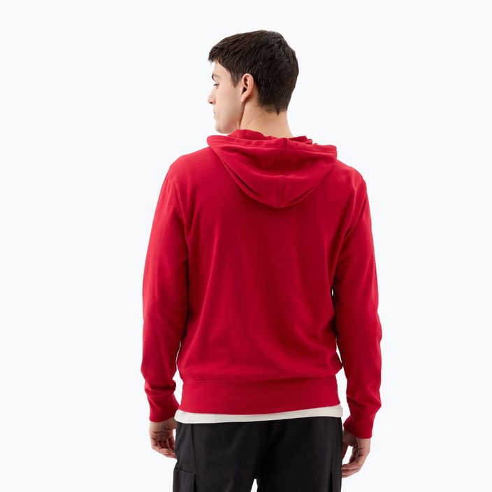 Мъжки потник GAP Heritage French Terry Fullzip Logo lasalle red 3