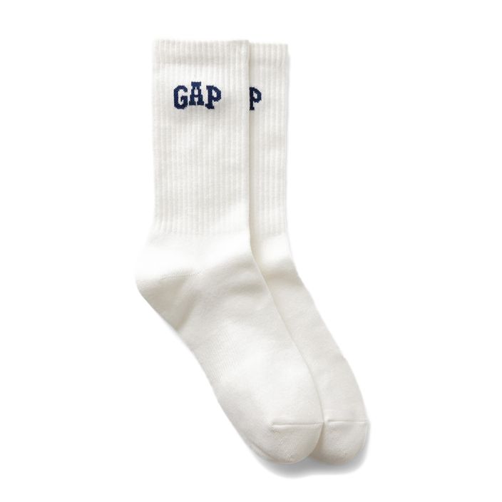 GAP мъжки чорапи New Logo Crew new off white 2