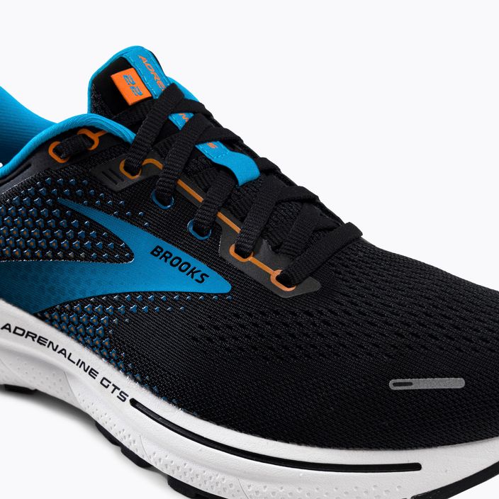 Мъжки обувки за бягане BROOKS Adrenaline GTS 22 black-blue 1103661D034 8