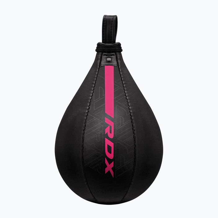 Боксова перла RDX Speed Ball F6 + дръжка матово розово 2