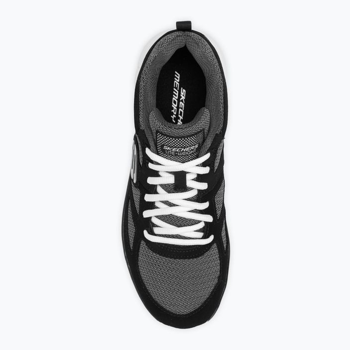 Мъжки обувки SKECHERS Burns Agoura black/white 5