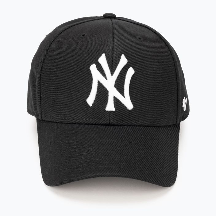 47 Марка MLB New York Yankees MVP SNAPBACK бейзболна шапка черна 4