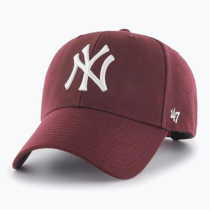 47 Марка MLB New York Yankees MVP SNAPBACK тъмно кестенява бейзболна шапка 5