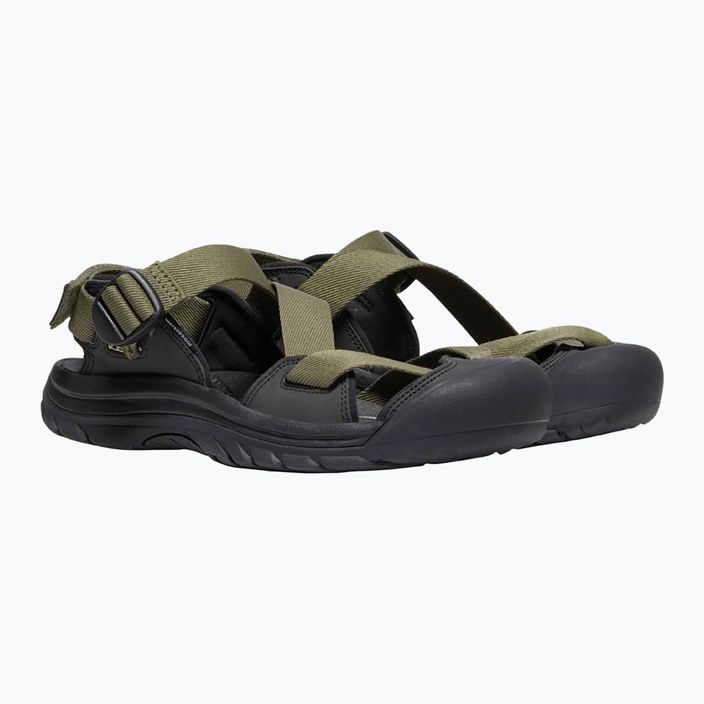KEEN Zerraport II Military olive/black мъжки сандали за трекинг 9