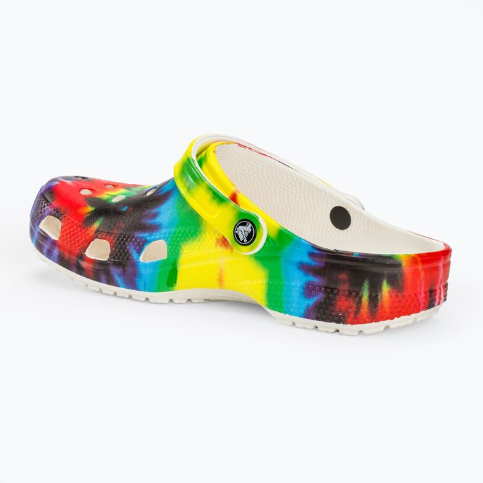 Crocs Classic Tie Dye Graphic многоцветни джапанки 4