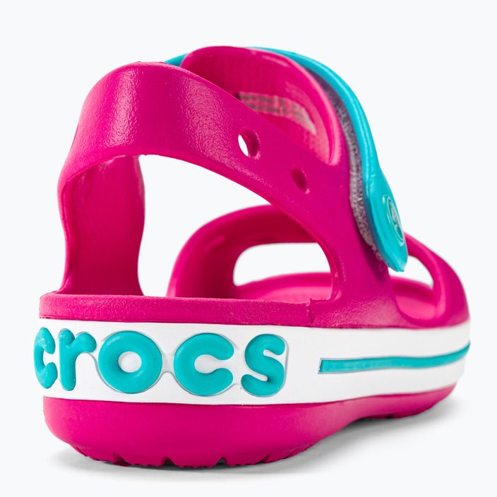 Детски сандали Crocs Crockband candy pink/pool 9