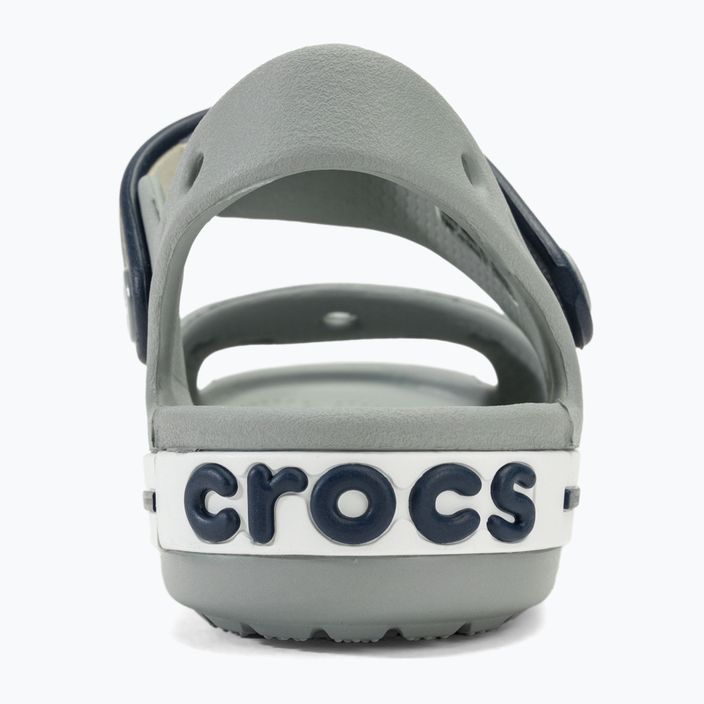 Детски сандал Crocs Crockband светло сиво/наситно 6