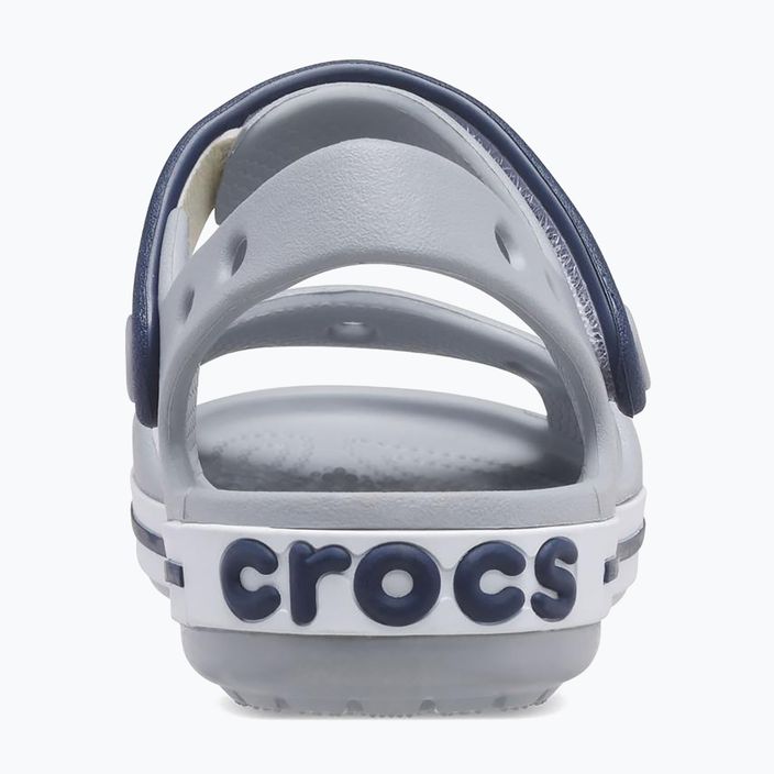 Детски сандал Crocs Crockband светло сиво/наситно 12
