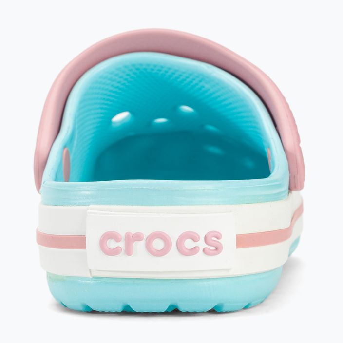 Детски джапанки Crocs Crocband Clog ice blue/white 8