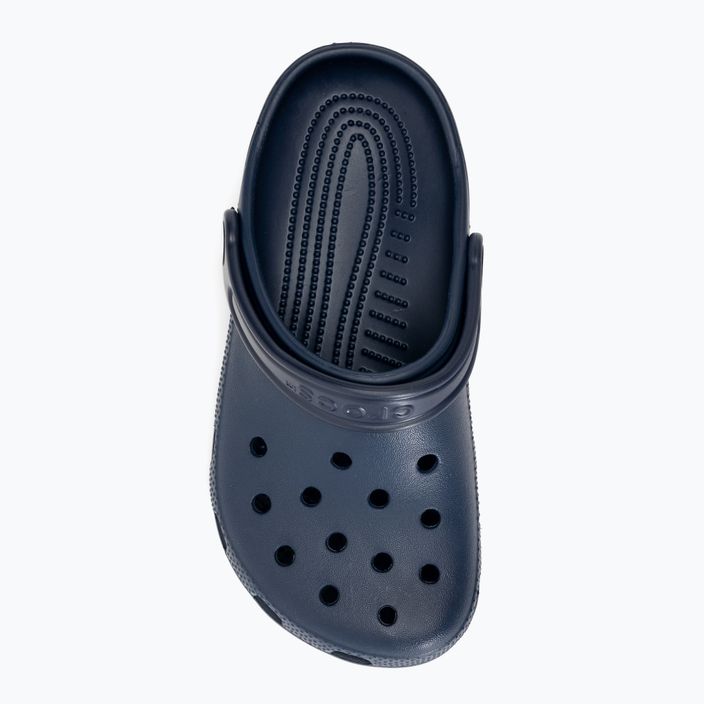 Crocs Classic Clog Детски джапанки в тъмносин цвят 7
