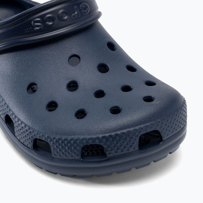 Crocs Classic Clog Детски джапанки в тъмносин цвят 8