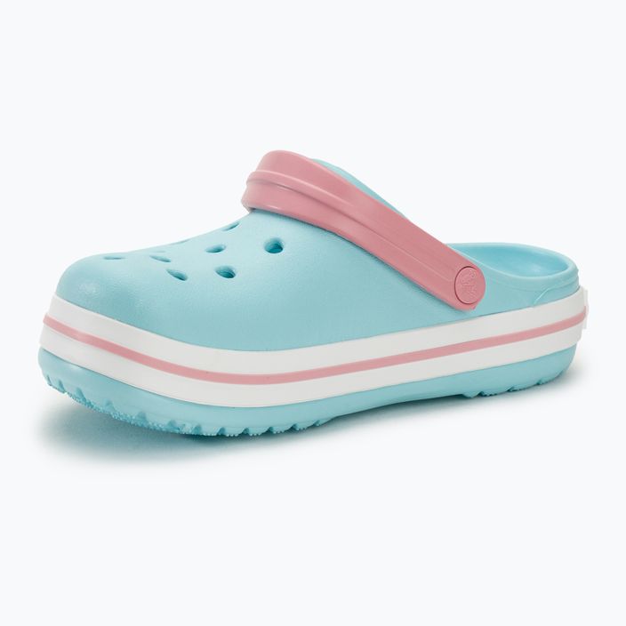 Детски джапанки Crocs Crocband Clog ice blue/white 5