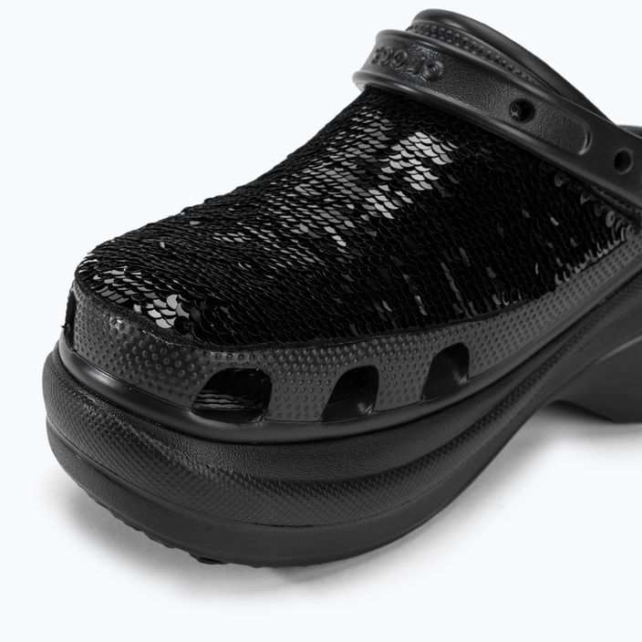 Джапанки Crocs Classic Bae Sequin black/multi за жени 10