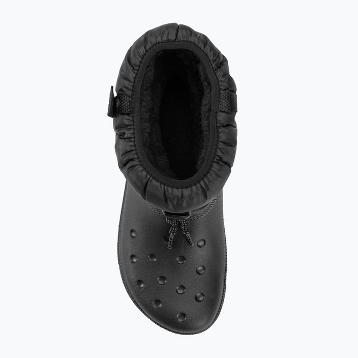 Дамски ботуши за сняг Crocs Classic Neo Puff Luxe black 5
