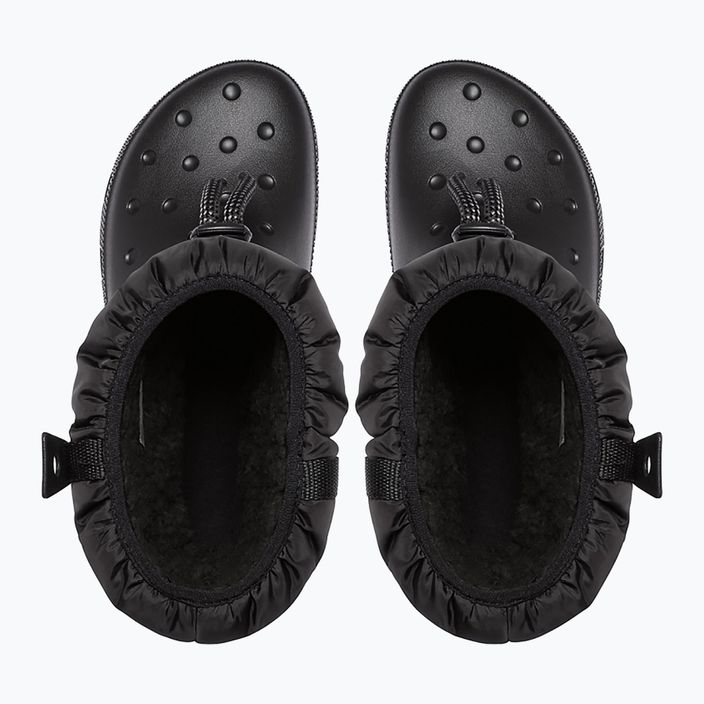 Дамски ботуши за сняг Crocs Classic Neo Puff Luxe black 11