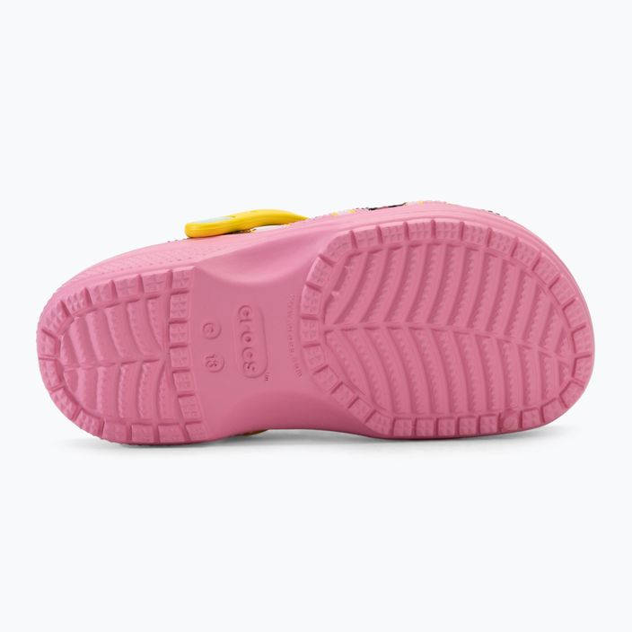 Детски джапанки Crocs Ron English Party Animals Classic Clog Kids pink lemonade/multi 6