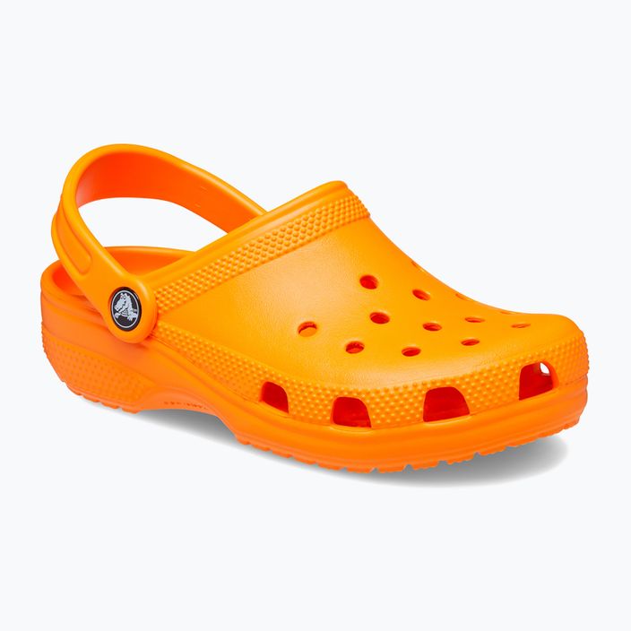 Детски джапанки Crocs Classic Clog T orange zing 9