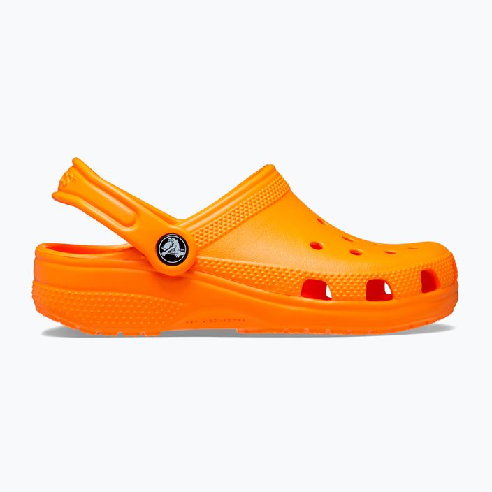 Детски джапанки Crocs Classic Clog T orange zing 10