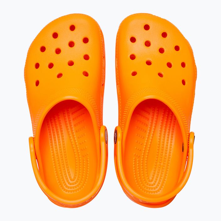 Детски джапанки Crocs Classic Clog T orange zing 12