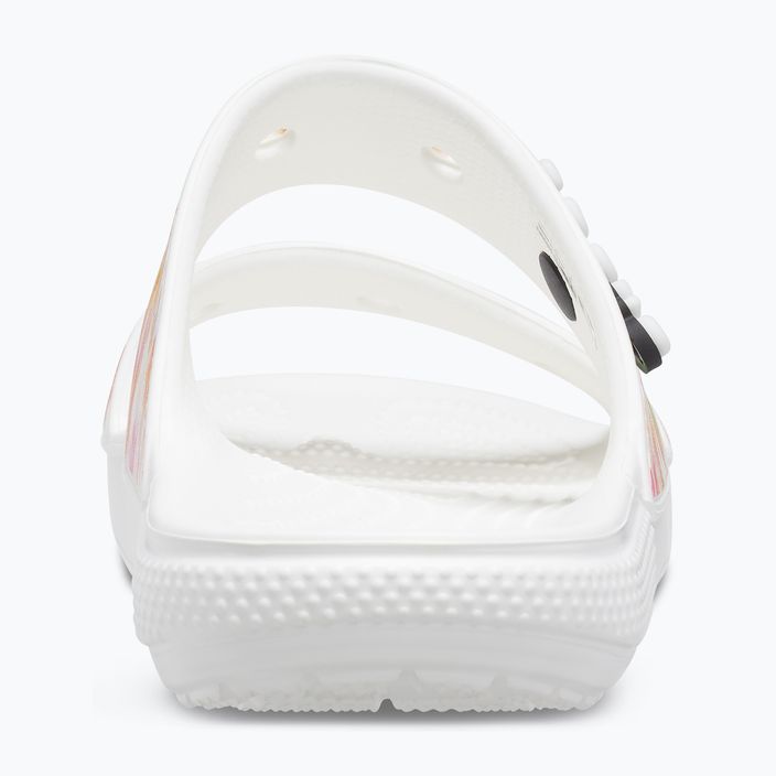 Crocs Classic Crocs Tie-Dye Graphic Sandal white 207283-928 джапанки 10