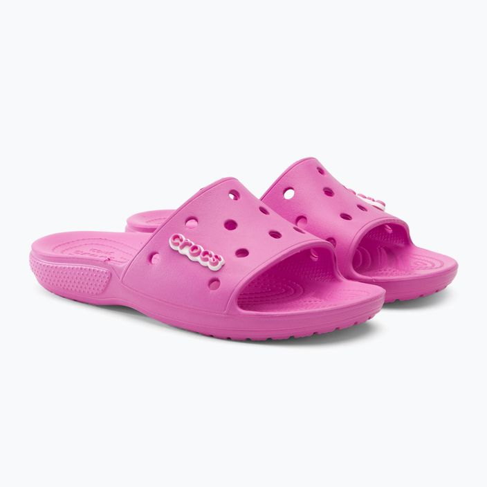 Crocs Classic Crocs Slide джапанки Taffy pink 4