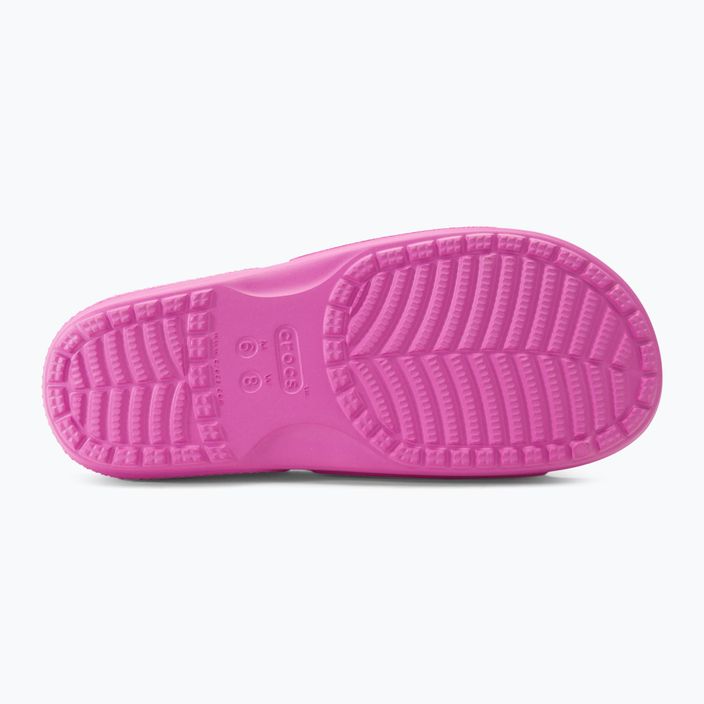 Crocs Classic Crocs Slide джапанки Taffy pink 5