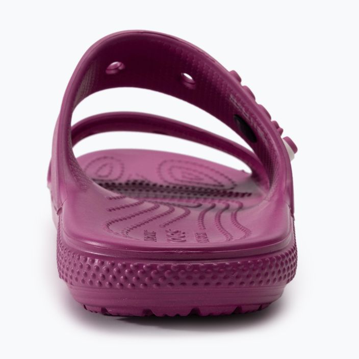 Crocs Classic Sandal fuschia забавни джапанки за жени 6