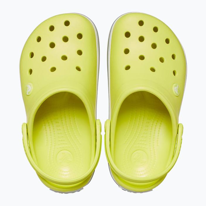 Детски джапанки Crocs Crocband Clog citrus/grey 12
