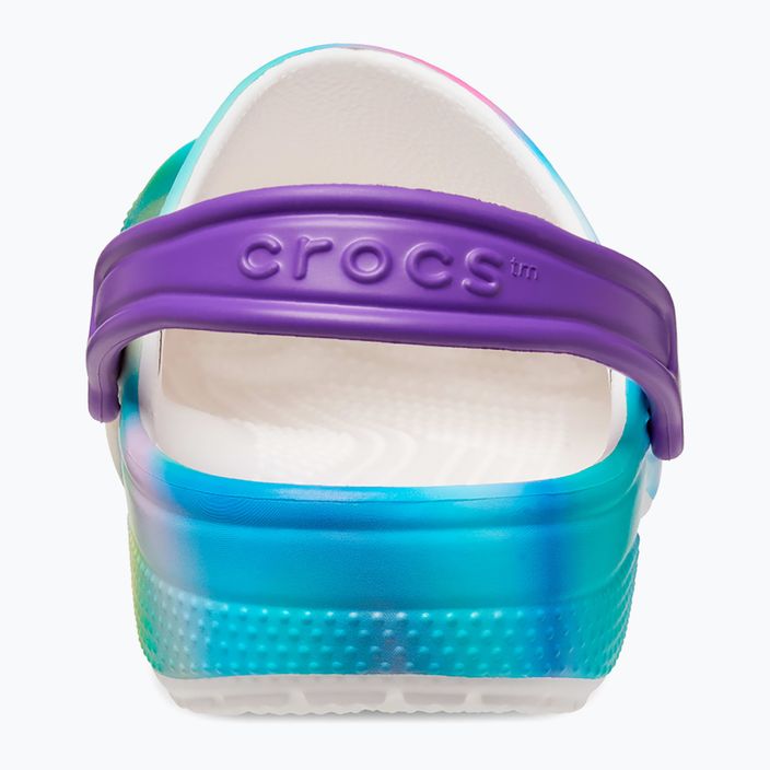 Детски джапанки Crocs Classic Solarized Clog white/multi 11