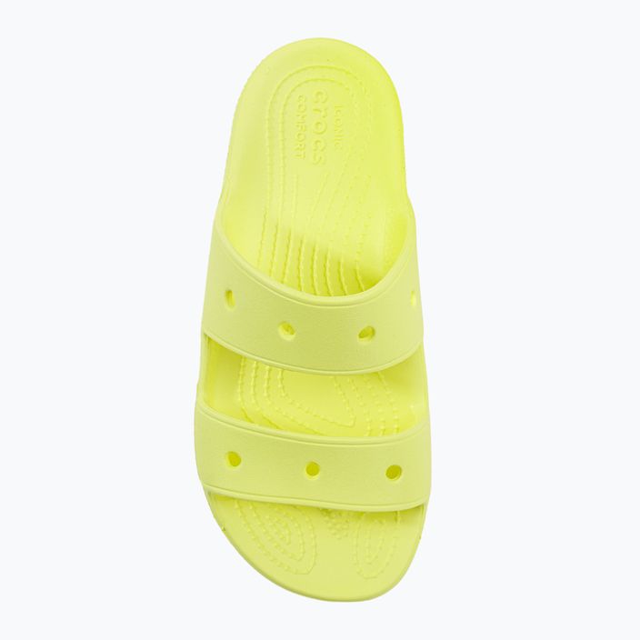 Джапанки Crocs Classic Sandal giallo chiaro 6