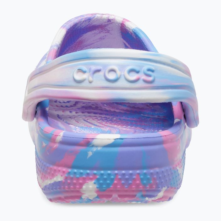 Детски джапанки Crocs Classic Marbled Clog K в цвят 207464-102 14