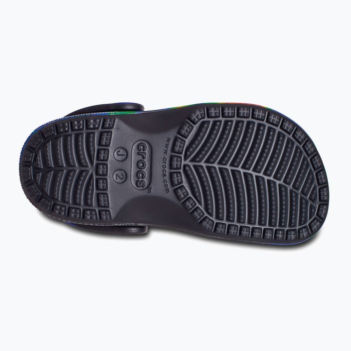 Детски джапанки Crocs Classic Solarized Clog black/navy 12