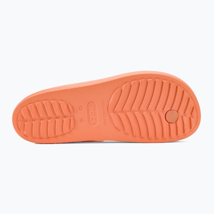 Дамски джапанки Crocs Classic Platform papaya 4