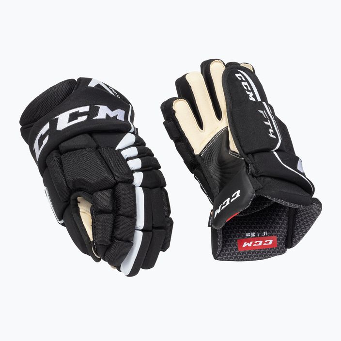 Ръкавици за хокей CCM JetSpeed FT4 SR черни/бели