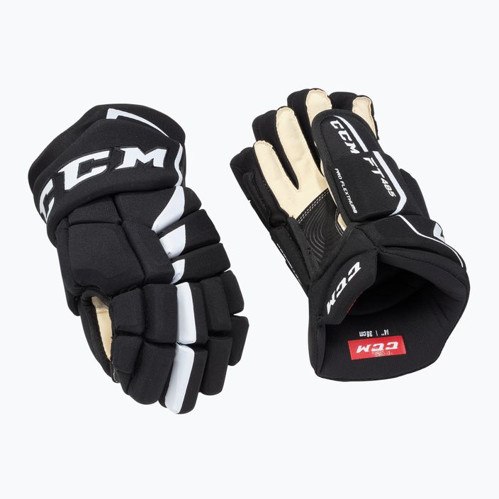 Ръкавици за хокей CCM FT485 SR black/white