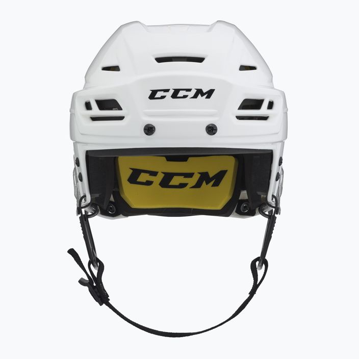 CCM Tacks 210 бяла хокейна каска 2