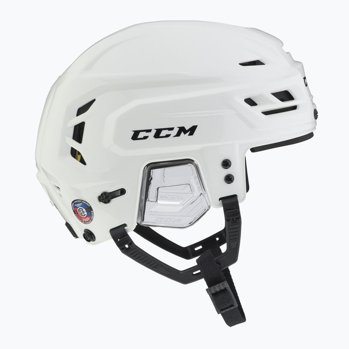 CCM Tacks 210 бяла хокейна каска 3