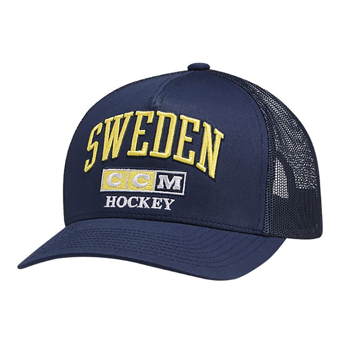 Бейзболна шапка CCM Meshback Trucker Team Sweden 2