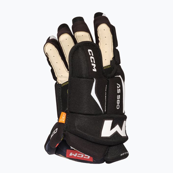 Ръкавици за хокей CCM Tacks AS-580 SR black/white 3