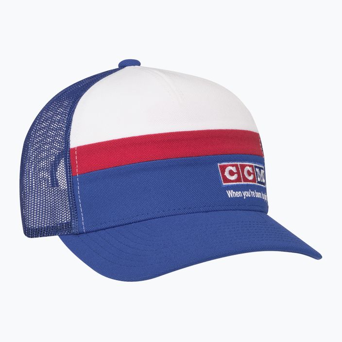 CCM Vintage Meshback Trucker синя/бяла/червена бейзболна шапка 2