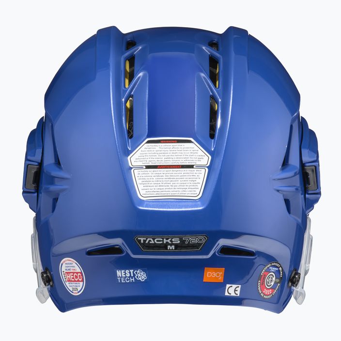 CCM Tacks 720 royal хокейна каска 4