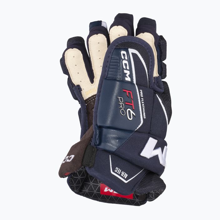 Ръкавици за хокей CCM JetSpeed FT6 Pro SR navy/white 3