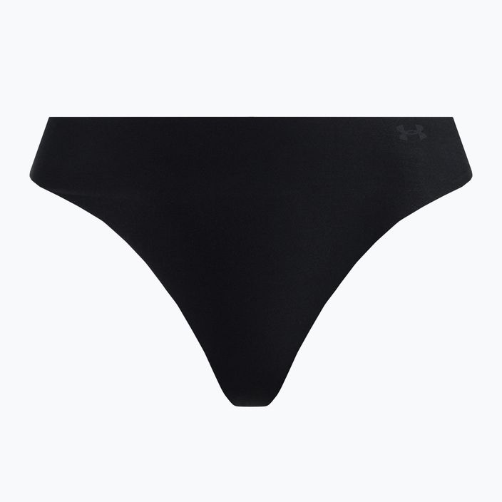 Under Armour дамски безшевни бикини Ps Thong 3-Pack black 1325615-001 2