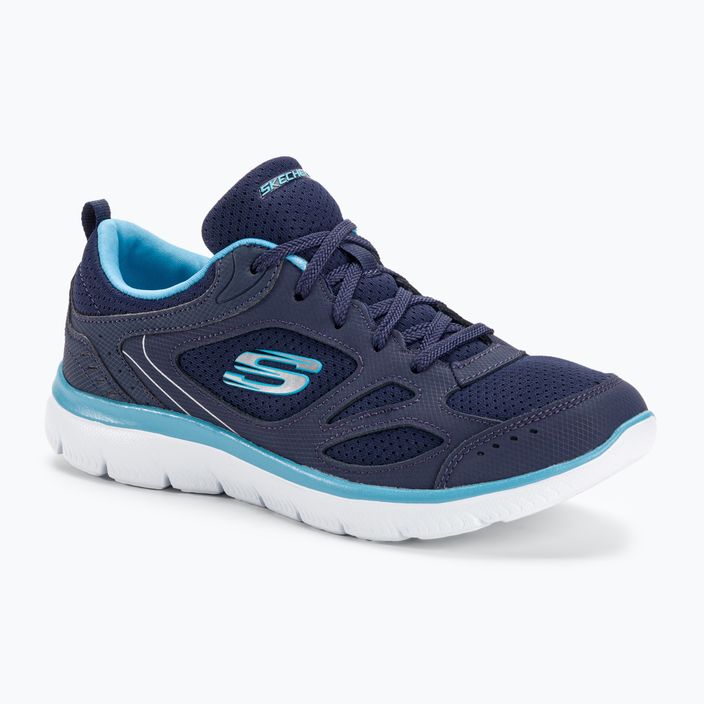 Дамски обувки за тренировка SKECHERS Summits Suited navy/blue