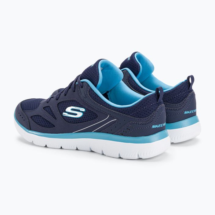Дамски обувки за тренировка SKECHERS Summits Suited navy/blue 3