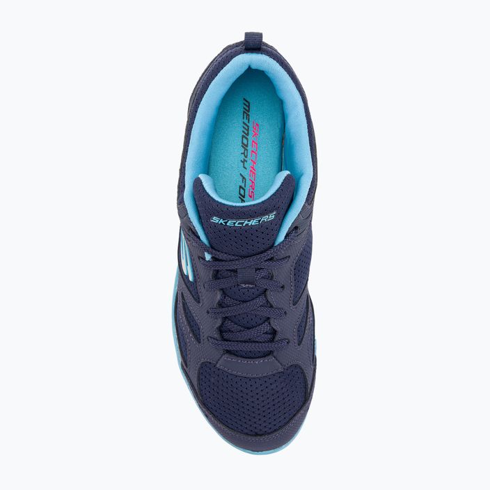 Дамски обувки за тренировка SKECHERS Summits Suited navy/blue 6