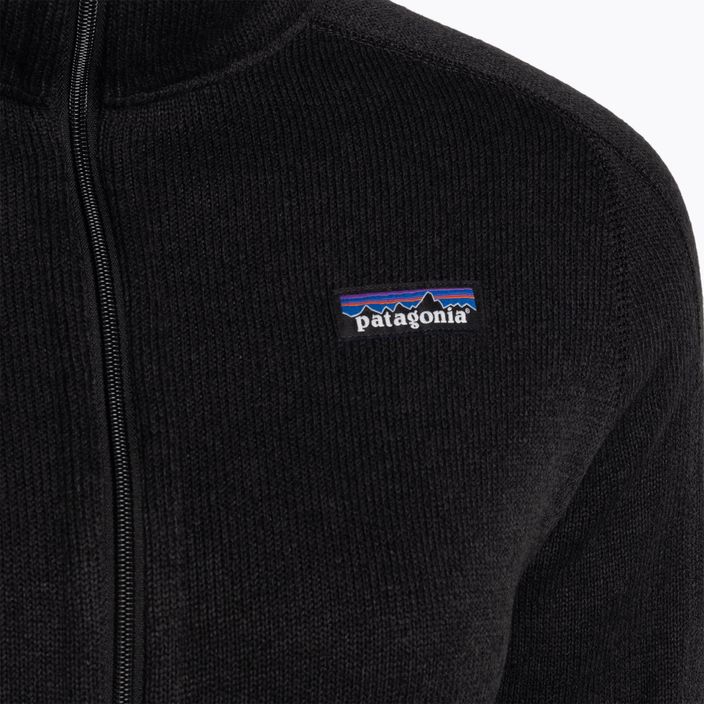 Дамски пуловер Patagonia Better Sweater Флийс пуловер за трекинг черен 6
