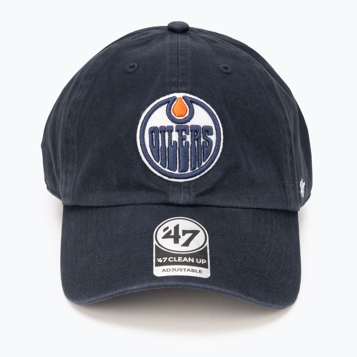 47 Марка NHL Edmonton Oilers бейзболна шапка CLEAN UP navy 4