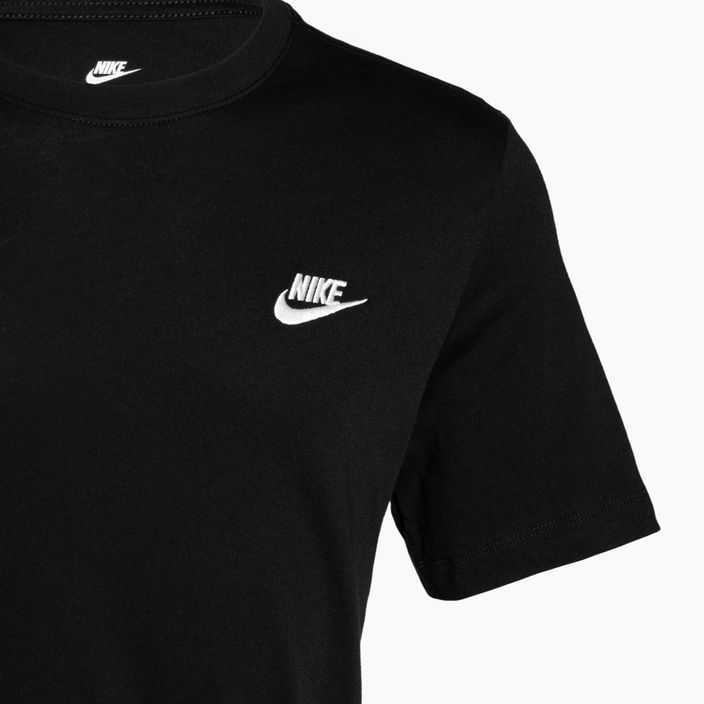 Мъжка тениска Nike Sportswear Club черно/бяло 3